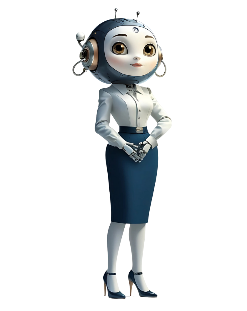 Blue robot